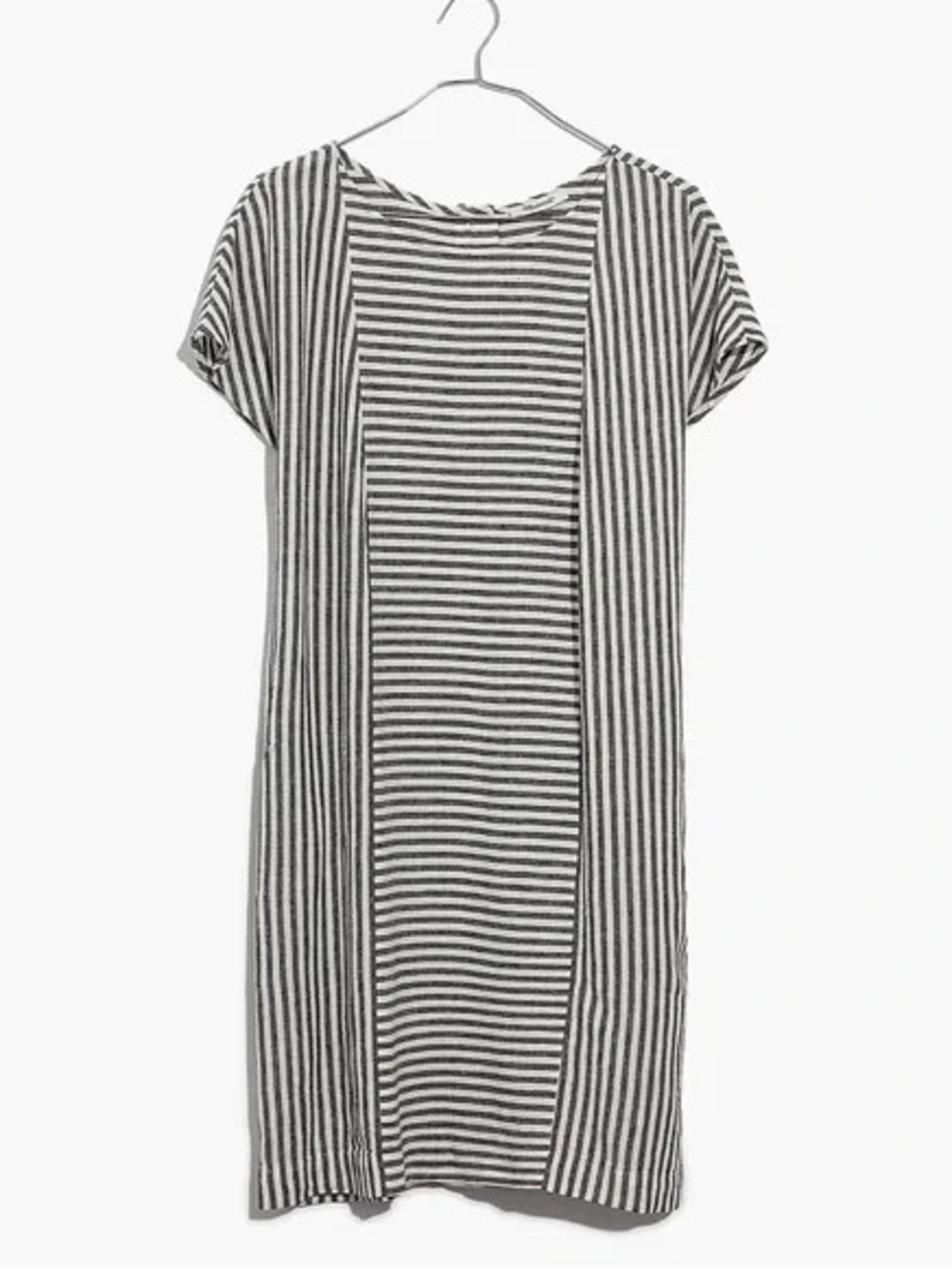 Madewell Daphne Striped Linen Blend Dress